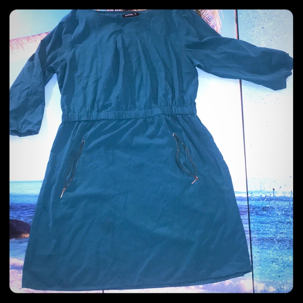 Cute attractive dress seeking ironing board